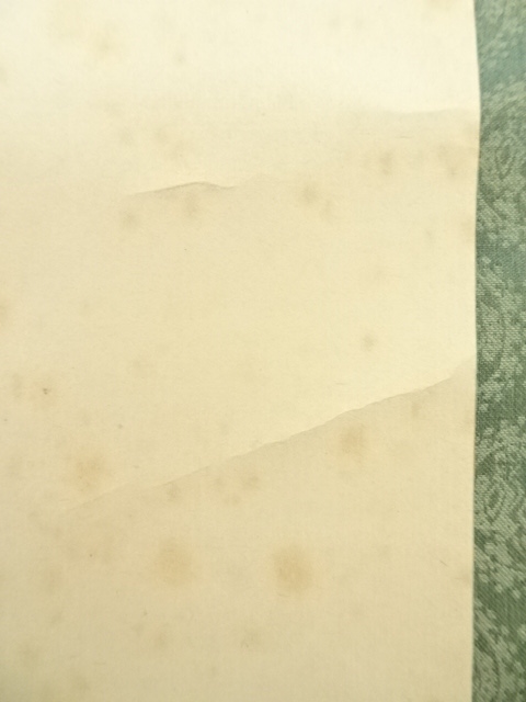 道具 ] - 道具 前大徳 森洞雲（泰堂）筆 「青山緑水」一行書 肉筆紙本